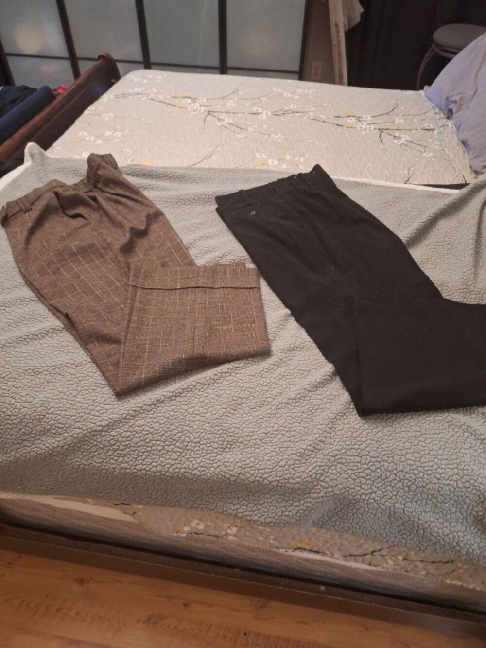 Cato Vintage Mid-Century Style Trousers Lot - Plaid and Classic Black size 18w